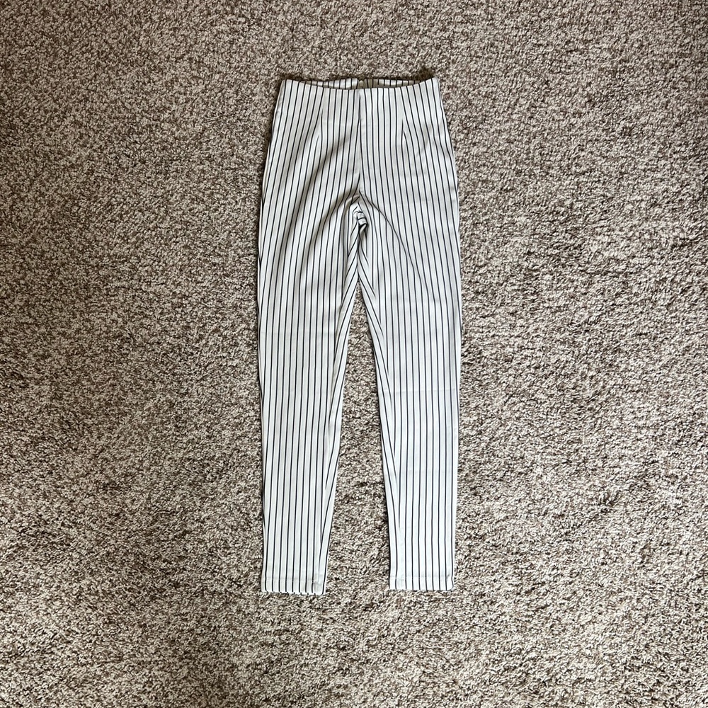 Princess Polly Moss Pants White
